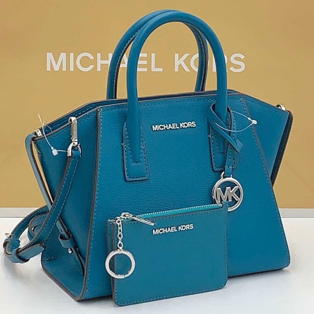 Michael Kors Teal Crossbody Bag Set